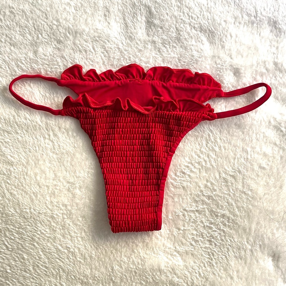 San Lorenzo Red Bikini Bottom